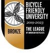 Bicycle Friendly University Bronze Level Logo