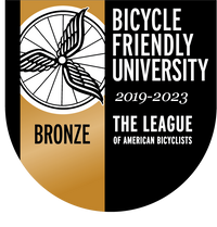 Bicycle Friendly University Bronze Level Logo